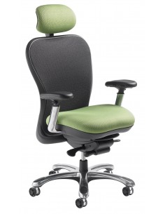 Кресло для руководителя NINGHTINGALE CXO 6200 D зеленое