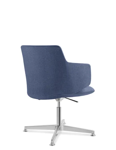 Конференц-кресло LD SEATING MELODY MEETING 360, F34-N6 на алюминиевой крестовине - цена Киев, Днепр, Одесса, Львов, Харьков