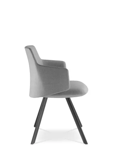 Конференц-кресло LD SEATING MELODY MEETING 360-N1 на ножках - цена Киев, Днепр, Одесса, Львов, Харьков