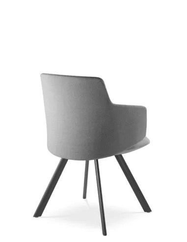 Конференц-кресло LD SEATING MELODY MEETING 360-N1 на ножках - цена Киев, Днепр, Одесса, Львов, Харьков