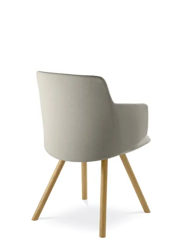 Конференц-кресло LD SEATING MELODY MEETING 360-D на ножках - цена Киев, Днепр, Одесса, Львов, Харьков