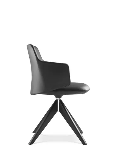 Конференц-кресло LD SEATING MELODY MEETING 360, FW на ножках - цена Киев, Днепр, Одесса, Львов, Харьков