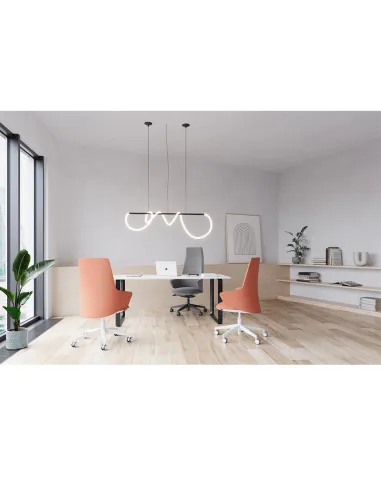 Кресло LD SEATING MELODY DESIGN 796-FR, F40-N6 тканевое, с высокой спинкой - цена Киев, Днепр, Одесса, Львов, Харьков