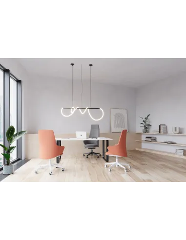 Кресло LD SEATING MELODY DESIGN 796-FR, F40-N0 тканевое, с высокой спинкой - цена Киев, Днепр, Одесса, Львов, Харьков