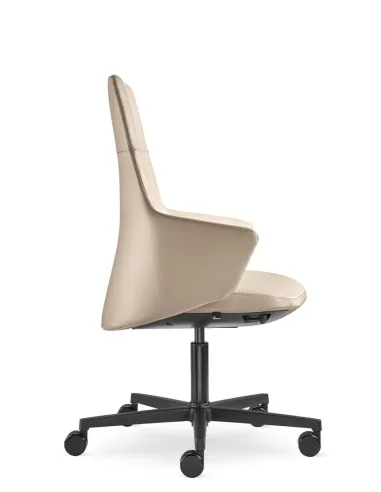 Кресло LD SEATING MELODY DESIGN 786-FR, F40-N1 тканевое, со средней спинкой - цена Киев, Днепр, Одесса, Львов, Харьков