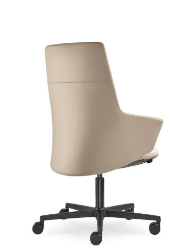 Кресло LD SEATING MELODY DESIGN 786-FR, F40-N1 тканевое, со средней спинкой - цена Киев, Днепр, Одесса, Львов, Харьков