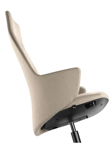 Кресло LD SEATING MELODY DESIGN 786-FR, F40-N1 тканевое, со средней спинкой - цена Киев, Днепр, Одесса, Львов, Харьков