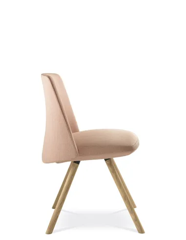 Кресло LD SEATING MELODY DESIGN 770-D тканевое, для посетителей, на ножках - цена Киев, Днепр, Одесса, Львов, Харьков