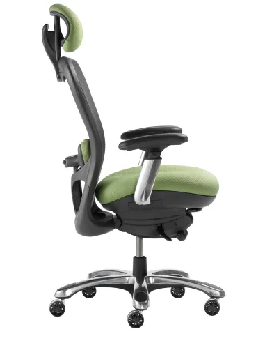 Кресло для руководителя NINGHTINGALE CXO 6200 D зеленое