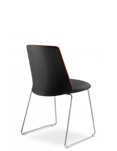 Кресло LD SEATING MELODY CHAIR 361-Q, N4 для посетителей, на полозьях - цена Киев, Днепр, Одесса, Львов, Харьков