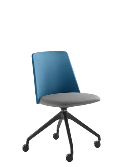 Крісло LD SEATING MELODY CHAIR 361, F95-BL для відвідувачів — оригінал | Kreslalux