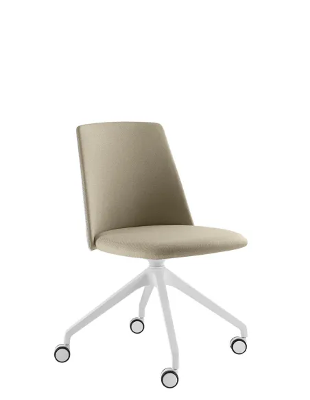Крісло LD SEATING MELODY CHAIR 361, F95-WH для відвідувачів | Kreslalux