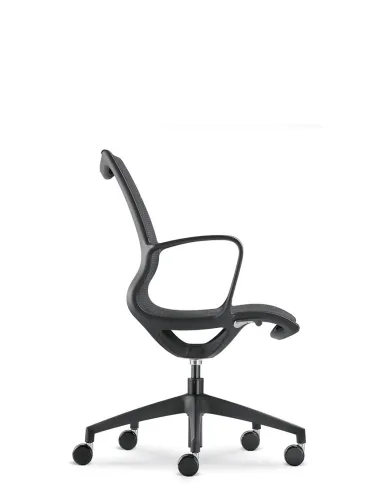 Кресло LD SEATING EVERYDAY 750 для посетителей, на колесах - цена Киев, Днепр, Одесса, Львов, Харьков