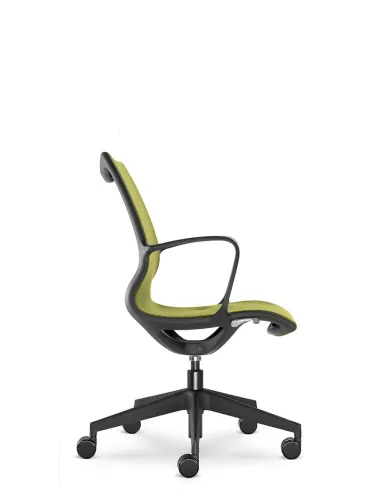 Кресло LD SEATING EVERYDAY 755 для посетителей, на колесах - цена Киев, Днепр, Одесса, Львов, Харьков