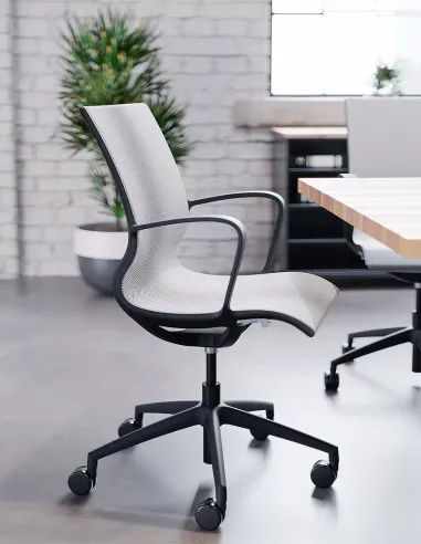 Кресло LD SEATING EVERYDAY 755 для посетителей, на колесах - цена Киев, Днепр, Одесса, Львов, Харьков