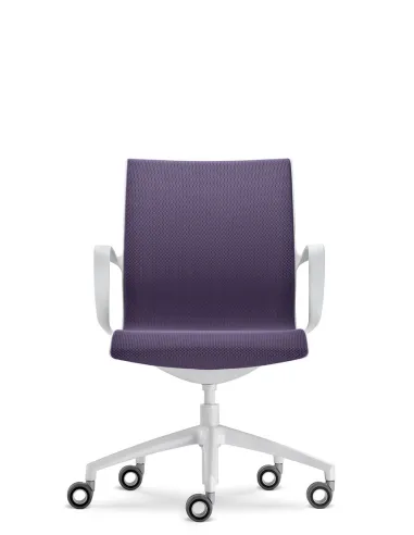 Кресло LD SEATING EVERYDAY 765 для посетителей, на колесах - цена Киев, Днепр, Одесса, Львов, Харьков