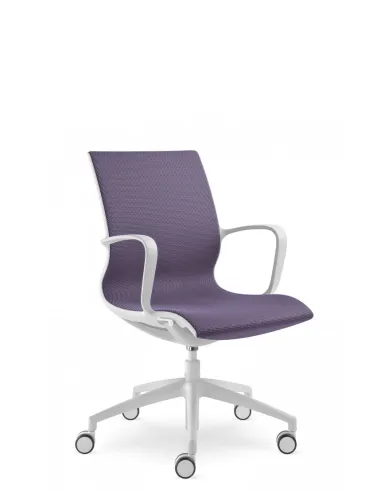 Кресло LD SEATING EVERYDAY 765 для посетителей, на колесах - цена Киев, Днепр, Одесса, Львов, Харьков