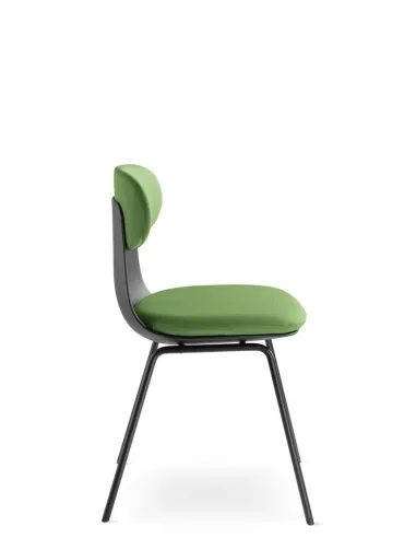 Кресло LD SEATING ZOE 221-BL-N1 для посетителей, на ножках - цена Киев, Днепр, Одесса, Львов, Харьков