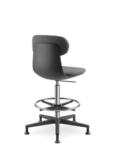 Кресло LD SEATING ZOE 223-BL, поворотное, с высоким газлифтом - цена Киев, Днепр, Одесса, Львов, Харьков