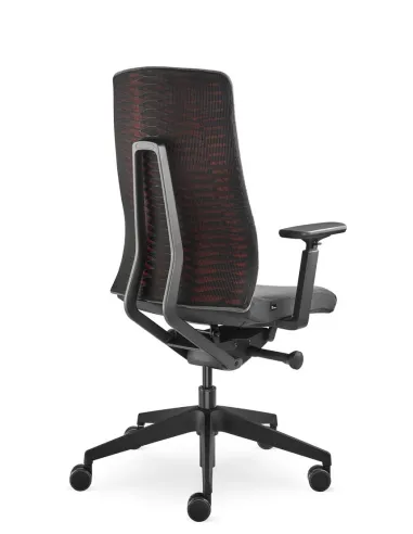 Кресло LD SEATING FOLLOWME 450-SYQ-N1, эргономичное с гибкой спинкой - цена Киев, Днепр, Одесса, Львов, Харьков