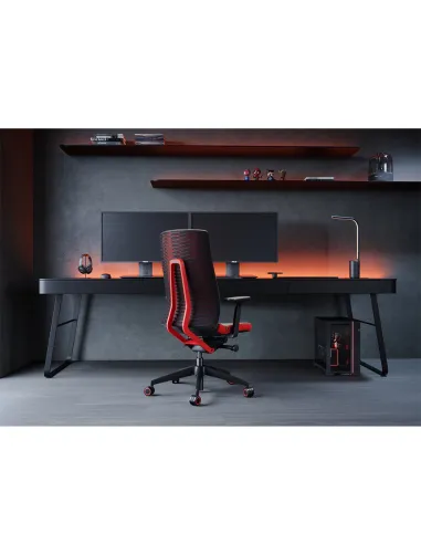 Кресло LD SEATING FOLLOWME 452-SYQ, эргономичное с гибкой спинкой - цена Киев, Днепр, Одесса, Львов, Харьков