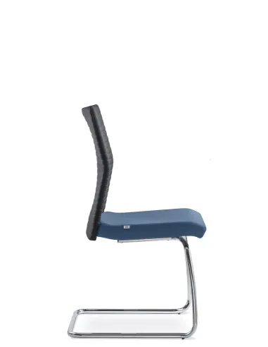 Кресло LD SEATING ELEMENT 441-Z-N4 для посетителей, на полозьях - цена Киев, Днепр, Одесса,Львов, Харьков