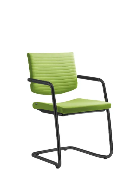 Крісло LD SEATING ELEMENT 444-Z-N1 для відвідувачів, на полозах | Kreslalux