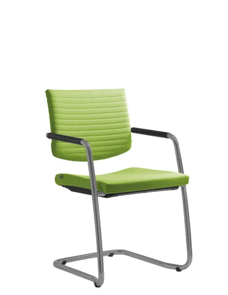 Крісло LD SEATING ELEMENT 444-Z-N2 для відвідувачів, на полозах | Kreslalux