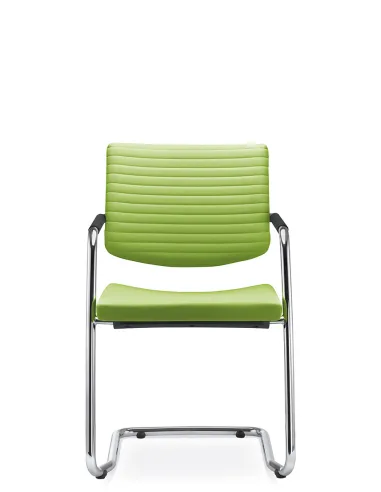 Кресло LD SEATING ELEMENT 444-Z-N4 для посетителей, на полозьях - цена Киев, Днепр, Одесса, Львов, Харьков