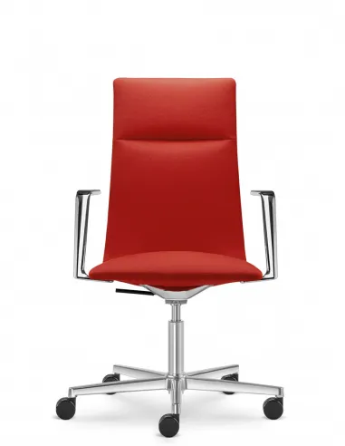 Кресло LD SEATING HARMONY MODERN 885 кожаное, со средней спинкой - цена Киев, Днепр, Одесса, Львов, Харьков