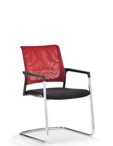 Кресло KLOBER MERA MER46, для посетителей, на полозьях - цена Киев, Днепр, Одесса, Львов, Харьков