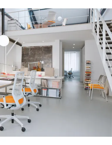 Кресло KLOBER MERA MER47, для посетителей, на ножках