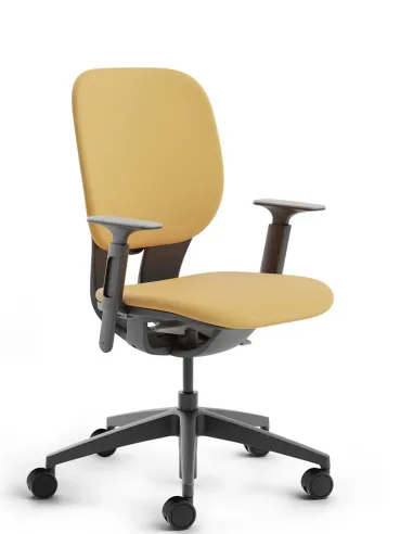 Кресло KLOBER LIM PADDED, P990 для оператора, черный корпус - цена Киев, Одесса, Днепр, Харьков, Львов