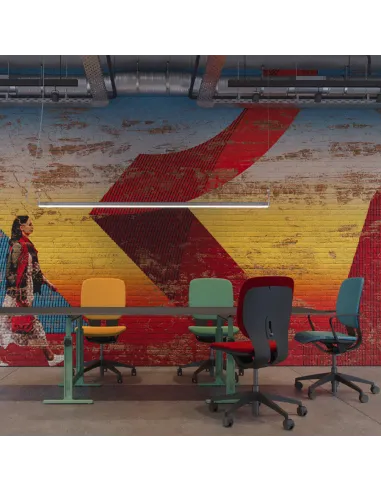 Кресло KLOBER LIM PADDED, P990 для оператора, черный корпус - цена Киев, Одесса, Днепр, Харьков, Львов