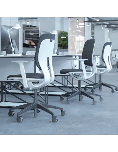 Кресло KLOBER LIM PADDED, P990 для оператора, светло-серый корпус - цена Киев, Днепр, Одесса, Львов, Харьков