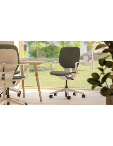 Кресло KLOBER LIM PADDED, P990 для оператора, светло-серый корпус - цена Киев, Днепр, Одесса, Львов, Харьков