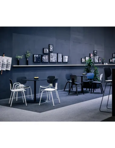 Кресло KLOBER COMEET STEEL COM 55 для посетителей, на полозьях  - цена Киев, Днепр, Одесса, Львов, Харьков