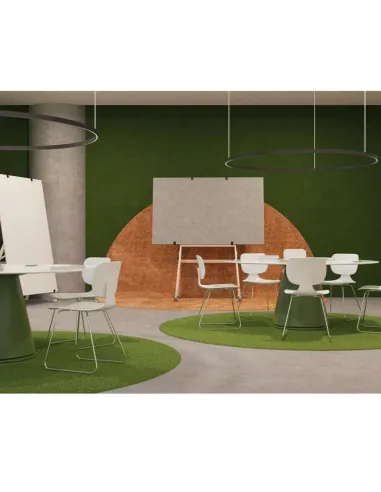 Кресло KLOBER COMEET STEEL COM 55 для посетителей, на полозьях  - цена Киев, Днепр, Одесса, Львов, Харьков