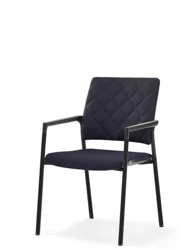 Кресло KLOBER MERA DIAMOND 57 для посетителей, на ножках - цена Киев, Днепр, Одесса, Львов, Харьков