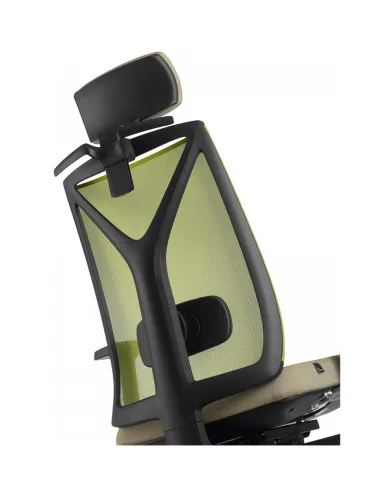 Кресло LD SEATING LEAF 503-SYS, HO эргономичное, черный корпус _ цена Киев, Днепр, Одесса, Львов, Харьков