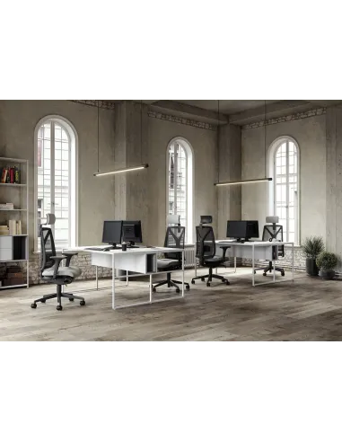 Кресло LD SEATING LEAF 503-SYS, HO эргономичное, черный корпус _ цена Киев, Днепр, Одесса, Львов, Харьков