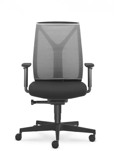 Кресло LD SEATING LEAF 503-SYA эргономичное, черный корпус - цена Киев, Днепр, Одесса, Львов, Харьков