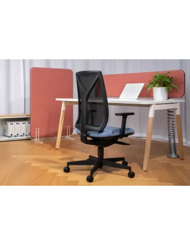 Кресло LD SEATING LEAF 503-SYA эргономичное, черный корпус - цена Киев, Днепр, Одесса, Львов, Харьков