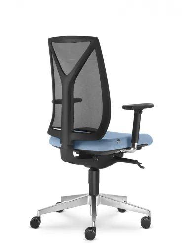 Кресло LD SEATING LEAF 503-SYS  эргономичное, черный корпус - цена Киев, Днепр, Одесса, Львов, Харьков