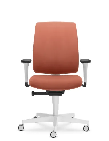 Кресло LD SEATING LEAF 501-SYA эргономичное, белый корпус - цена Киев, Днепр, Одесса, Львов, Харьков