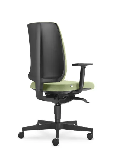 Кресло LD SEATING LEAF 500-SYS эргономичное, черный корпус - цена Киев, Днепр, Одесса, Львов, Харьков