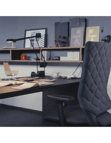 Кресло KLOBER MERA DIAMOND 94 (BLACK), эргономичное, для дома и офиса - цена Киев, Днепр, Одесса, Львов, Харьков