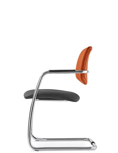 Кресло LD SEATING THEO@ 262-Z-N4 для посетителей, на полозьях - цена Киев, Днепр, Одесса, Львов, Харьков