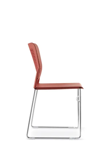 Кресло LD SEATING TIME 160-Q-N4 для посетителей, на полозьях - цена Киев, Днепр, Одесса, Львов, Киев