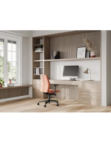 Кресло LD SEATING ALVA 332 SYS эргономичное, со средней спинкой - цена Киев, Днепр, Одесса, Львов, Харьков